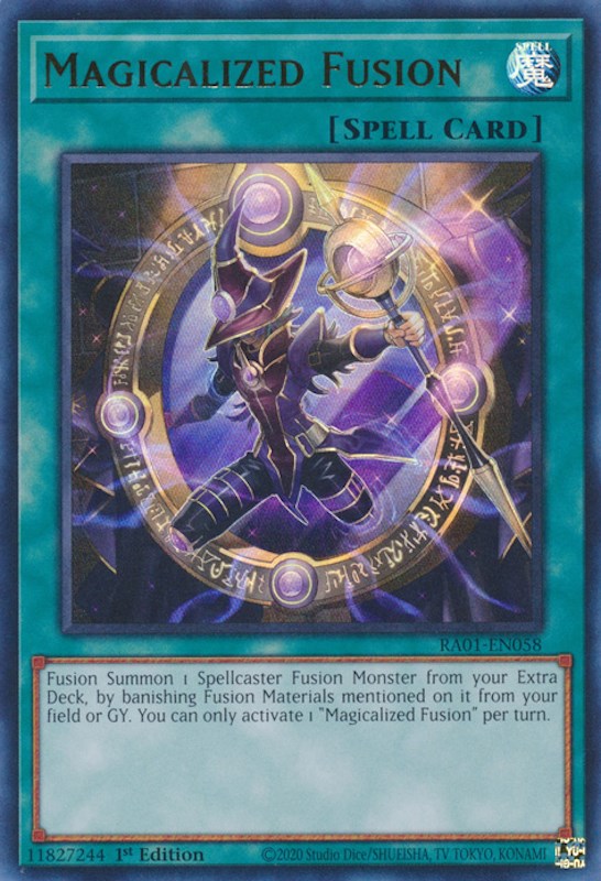 Magicalized Fusion [RA01-EN058] Ultra Rare | Pegasus Games WI