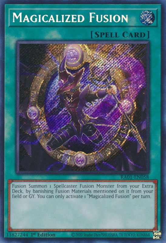 Magicalized Fusion [RA01-EN058] Secret Rare | Pegasus Games WI