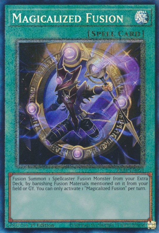 Magicalized Fusion [RA01-EN058] Prismatic Collector's Rare | Pegasus Games WI