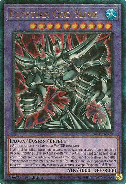 Egyptian God Slime [RA01-EN029] Prismatic Ultimate Rare | Pegasus Games WI