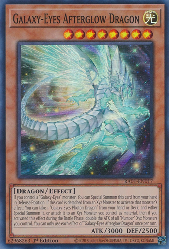 Galaxy-Eyes Afterglow Dragon [RA01-EN017] Super Rare | Pegasus Games WI