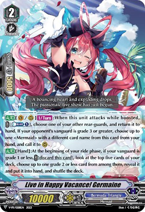 Live in Happy Vacance! Germaine (V-PR/0281) [V Promo Cards] | Pegasus Games WI