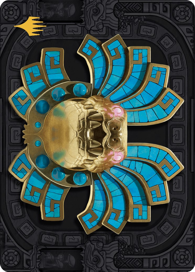 Ojer Pakpatiq, Deepest Epoch Art Card (57/81) (Gold-Stamped Planeswalker Symbol) [The Lost Caverns of Ixalan Art Series] | Pegasus Games WI