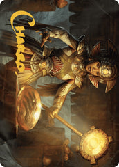 Curator of Sun's Creation Art Card (Gold-Stamped Signature) [The Lost Caverns of Ixalan Art Series] | Pegasus Games WI