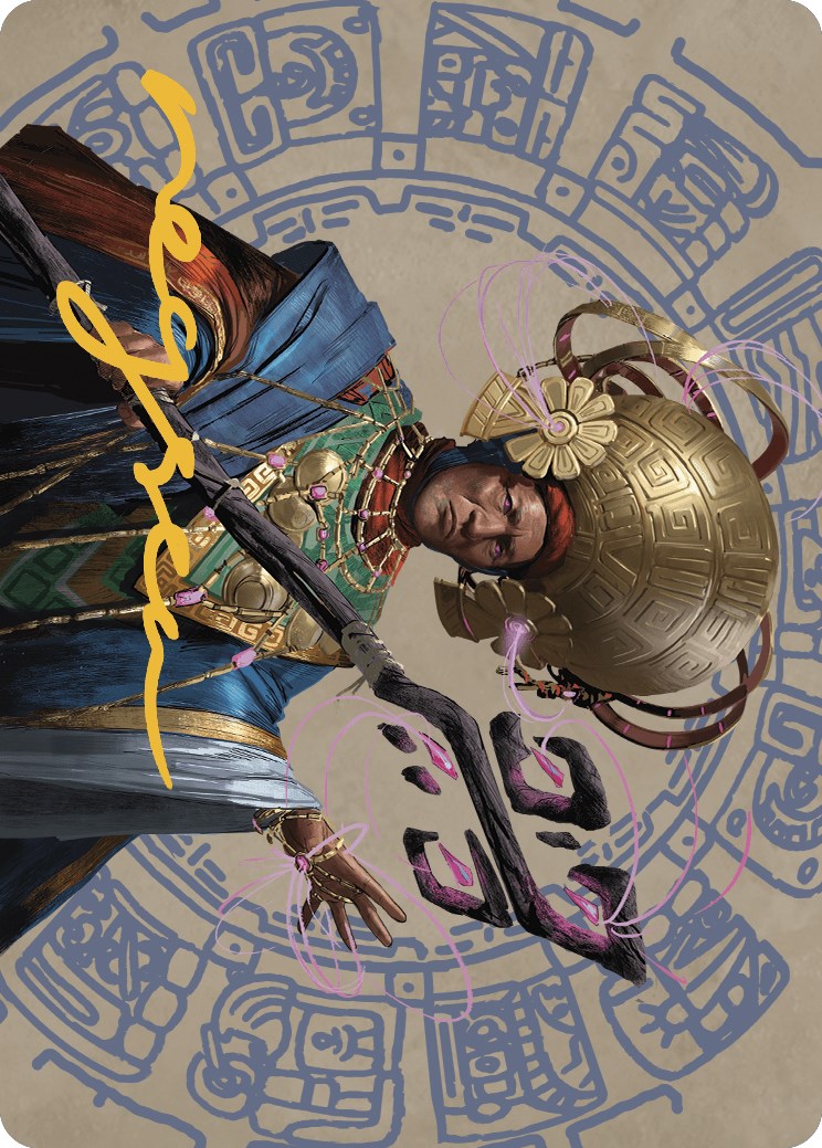 Akal Pakal, First Among Equals Art Card (46/81) (Gold-Stamped Signature) [The Lost Caverns of Ixalan Art Series] | Pegasus Games WI