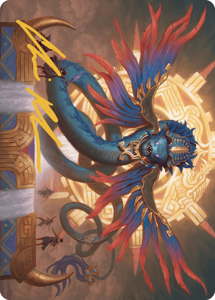 Ojer Pakpatiq, Deepest Epoch Art Card (13/81) (Gold-Stamped Signature) [The Lost Caverns of Ixalan Art Series] | Pegasus Games WI