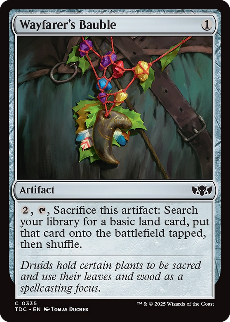 Wayfarer's Bauble [Tarkir: Dragonstorm Commander] | Pegasus Games WI