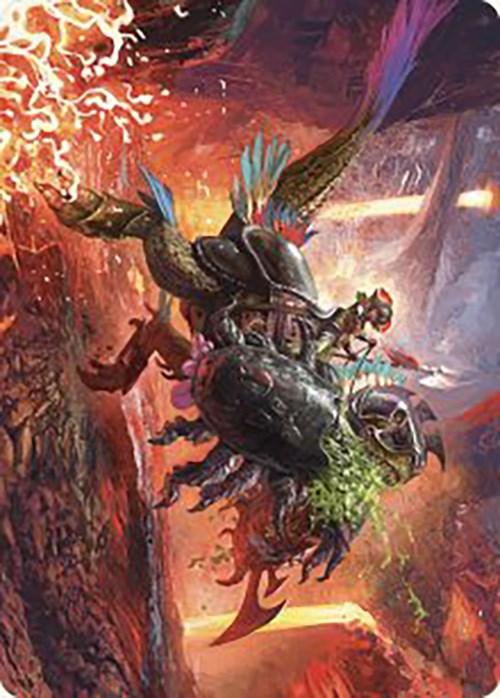 Triumphant Chomp Art Card [The Lost Caverns of Ixalan Art Series] | Pegasus Games WI