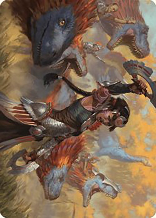 Huatli, Poet of Unity Art Card [The Lost Caverns of Ixalan Art Series] | Pegasus Games WI