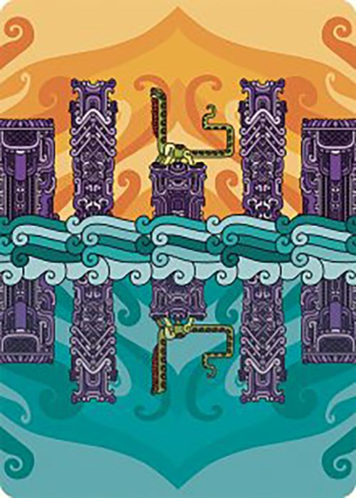 Echoing Deeps Art Card [The Lost Caverns of Ixalan Art Series] | Pegasus Games WI