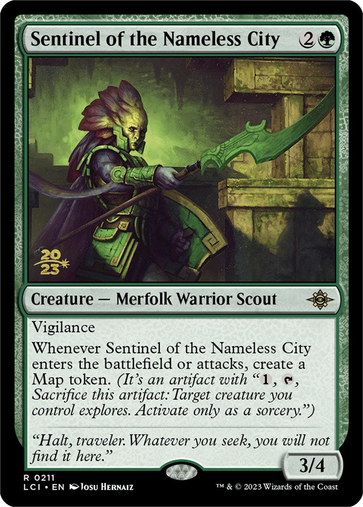 Sentinel of the Nameless City [The Lost Caverns of Ixalan Prerelease Cards] | Pegasus Games WI