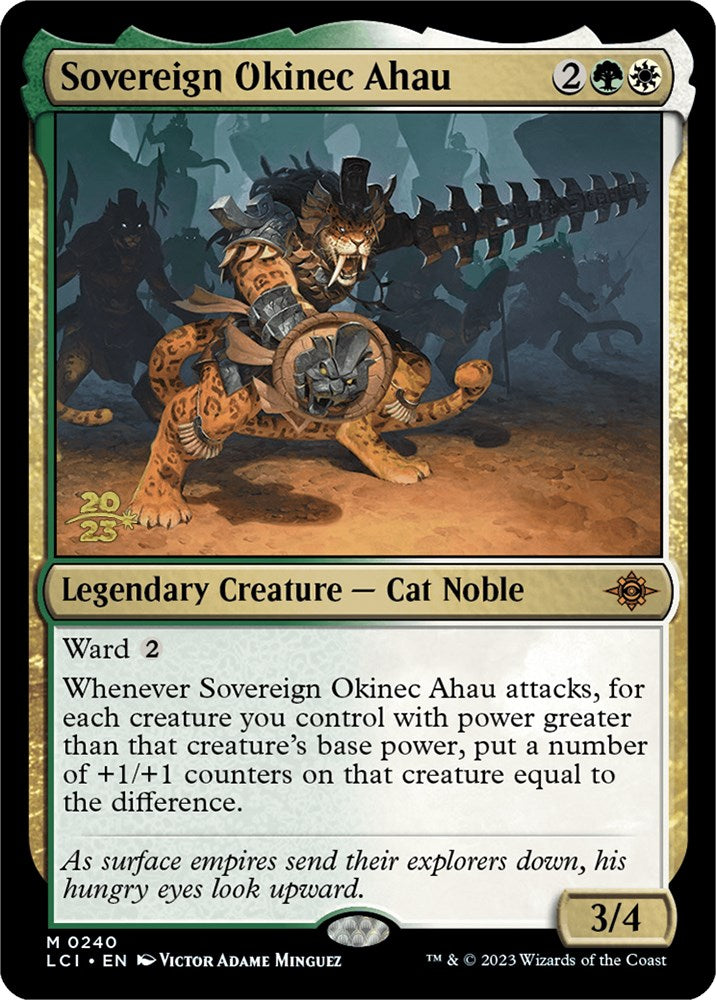 Sovereign Okinec Ahau [The Lost Caverns of Ixalan Prerelease Cards] | Pegasus Games WI