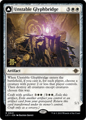 Unstable Glyphbridge // Sandswirl Wanderglyph [The Lost Caverns of Ixalan Prerelease Cards] | Pegasus Games WI