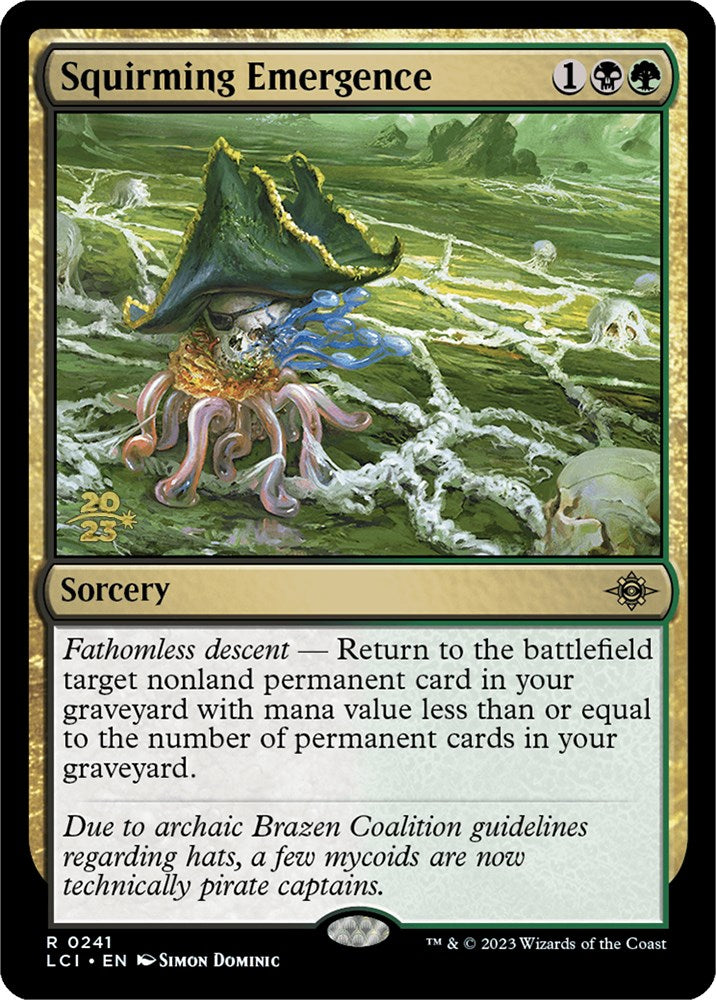 Squirming Emergence [The Lost Caverns of Ixalan Prerelease Cards] | Pegasus Games WI