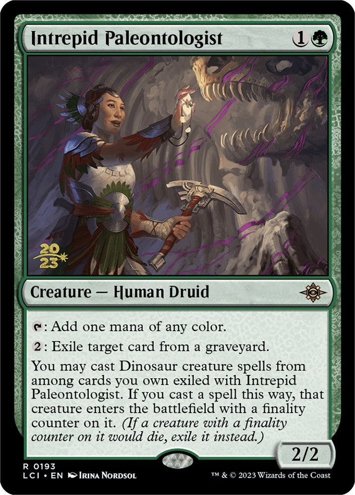 Intrepid Paleontologist [The Lost Caverns of Ixalan Prerelease Cards] | Pegasus Games WI