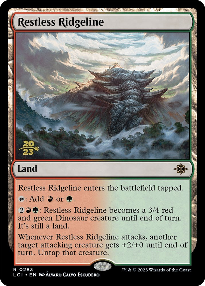 Restless Ridgeline [The Lost Caverns of Ixalan Prerelease Cards] | Pegasus Games WI