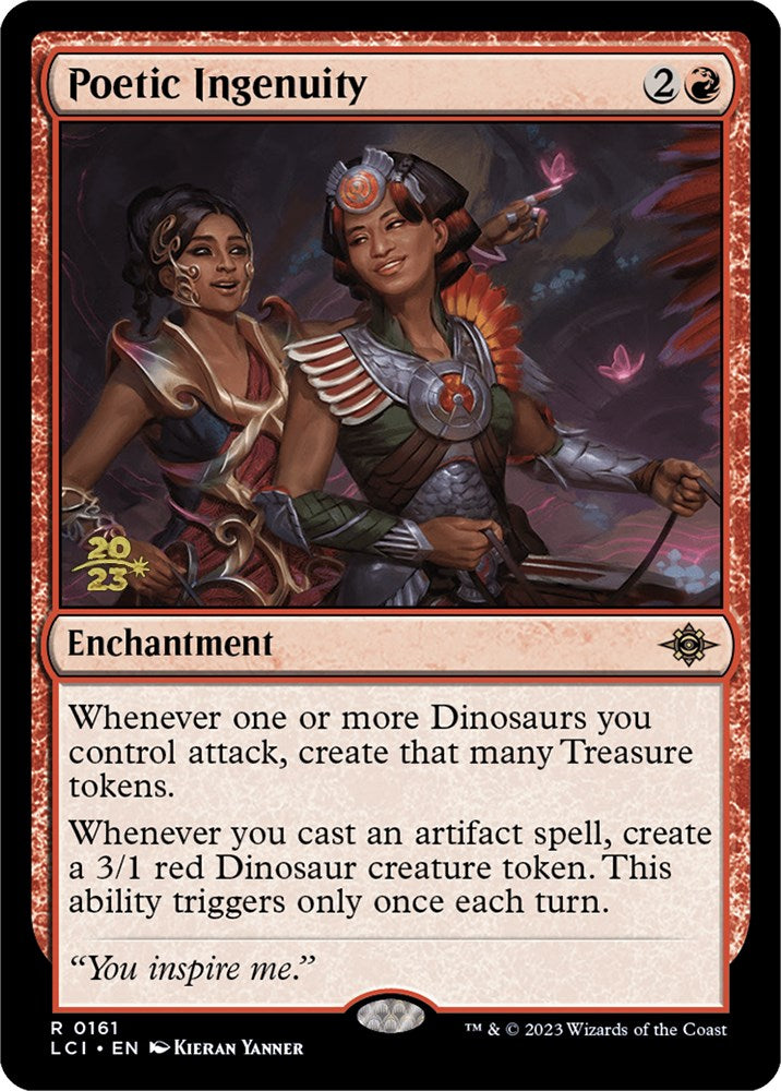 Poetic Ingenuity [The Lost Caverns of Ixalan Prerelease Cards] | Pegasus Games WI