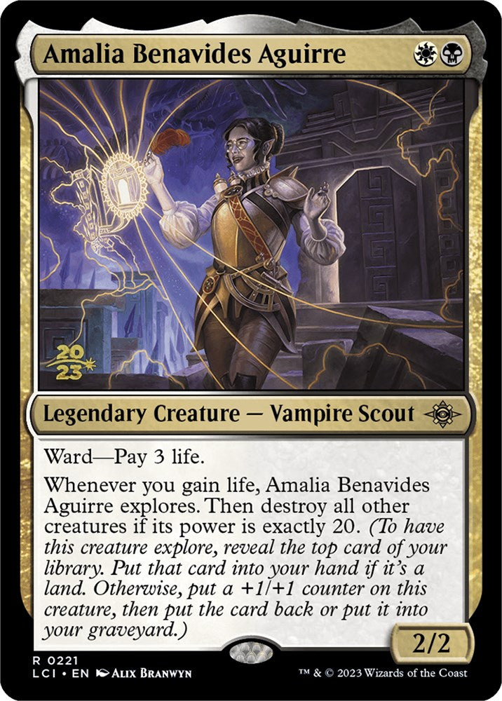 Amalia Benavides Aguirre [The Lost Caverns of Ixalan Prerelease Cards] | Pegasus Games WI