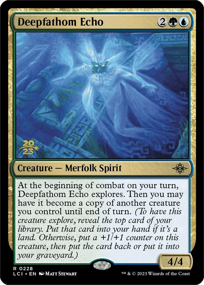 Deepfathom Echo [The Lost Caverns of Ixalan Prerelease Cards] | Pegasus Games WI