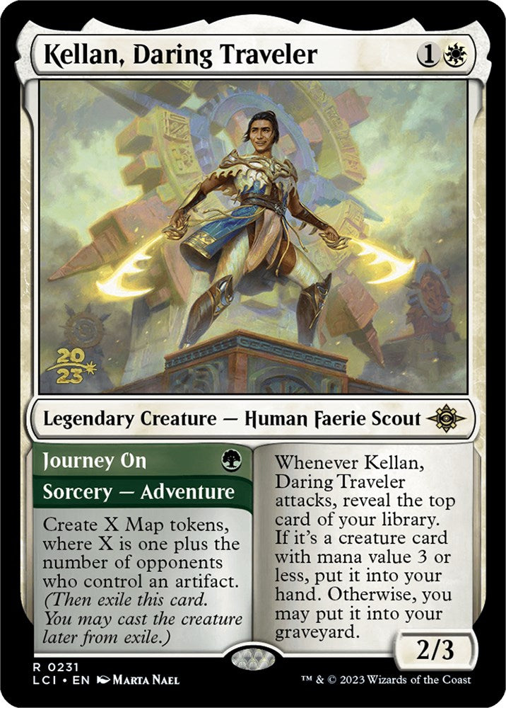 Kellan, Daring Traveler [The Lost Caverns of Ixalan Prerelease Cards] | Pegasus Games WI