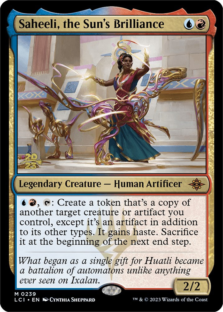 Saheeli, the Sun's Brilliance [The Lost Caverns of Ixalan Prerelease Cards] | Pegasus Games WI