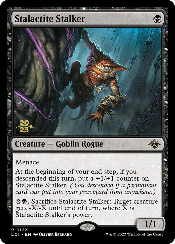 Stalactite Stalker [The Lost Caverns of Ixalan Prerelease Cards] | Pegasus Games WI