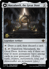 Matzalantli, the Great Door // The Core [The Lost Caverns of Ixalan Prerelease Cards] | Pegasus Games WI