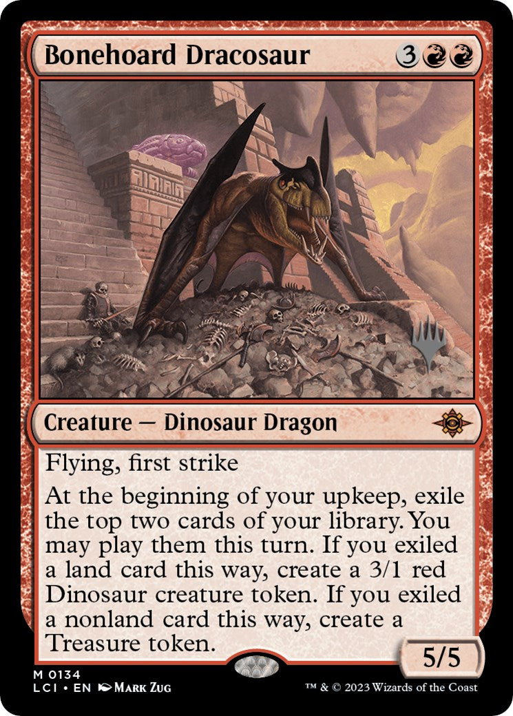 Bonehoard Dracosaur (Promo Pack) [The Lost Caverns of Ixalan Promos] | Pegasus Games WI