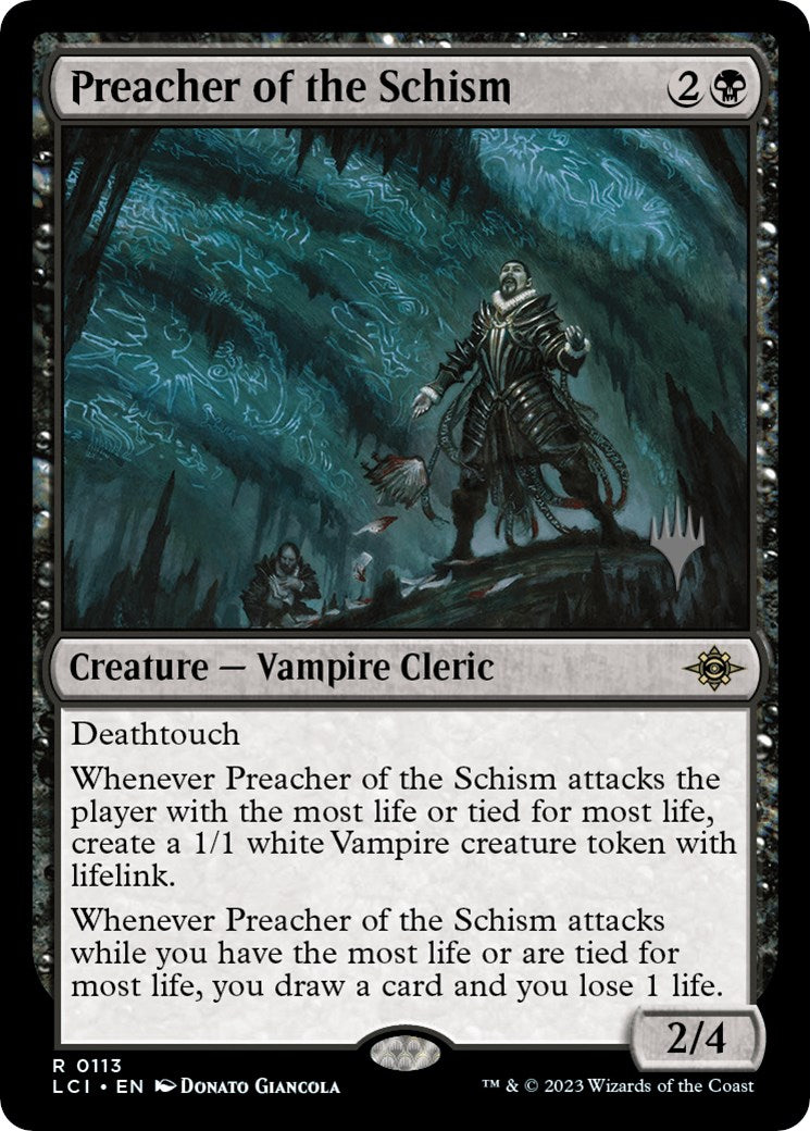 Preacher of the Schism (Promo Pack) [The Lost Caverns of Ixalan Promos] | Pegasus Games WI