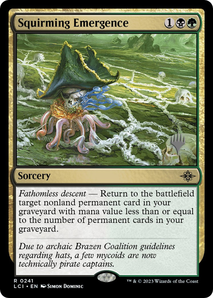 Squirming Emergence (Promo Pack) [The Lost Caverns of Ixalan Promos] | Pegasus Games WI