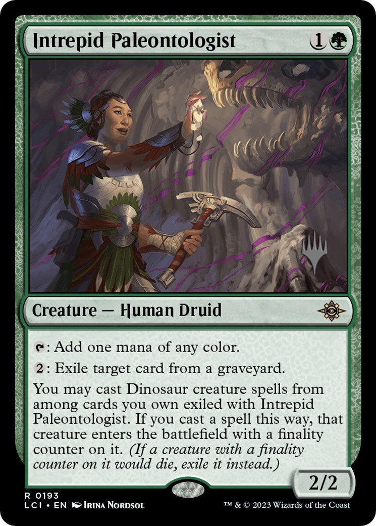 Intrepid Paleontologist (Promo Pack) [The Lost Caverns of Ixalan Promos] | Pegasus Games WI