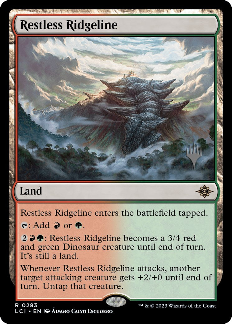 Restless Ridgeline (Promo Pack) [The Lost Caverns of Ixalan Promos] | Pegasus Games WI