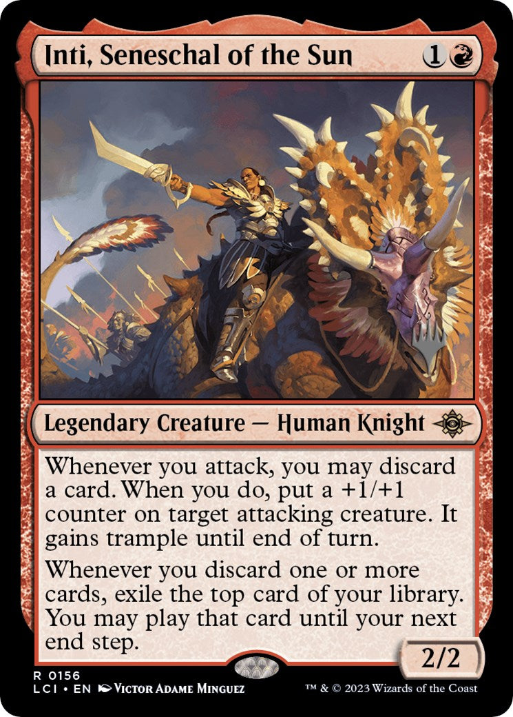 Inti, Seneschal of the Sun (Promo Pack) [The Lost Caverns of Ixalan Promos] | Pegasus Games WI