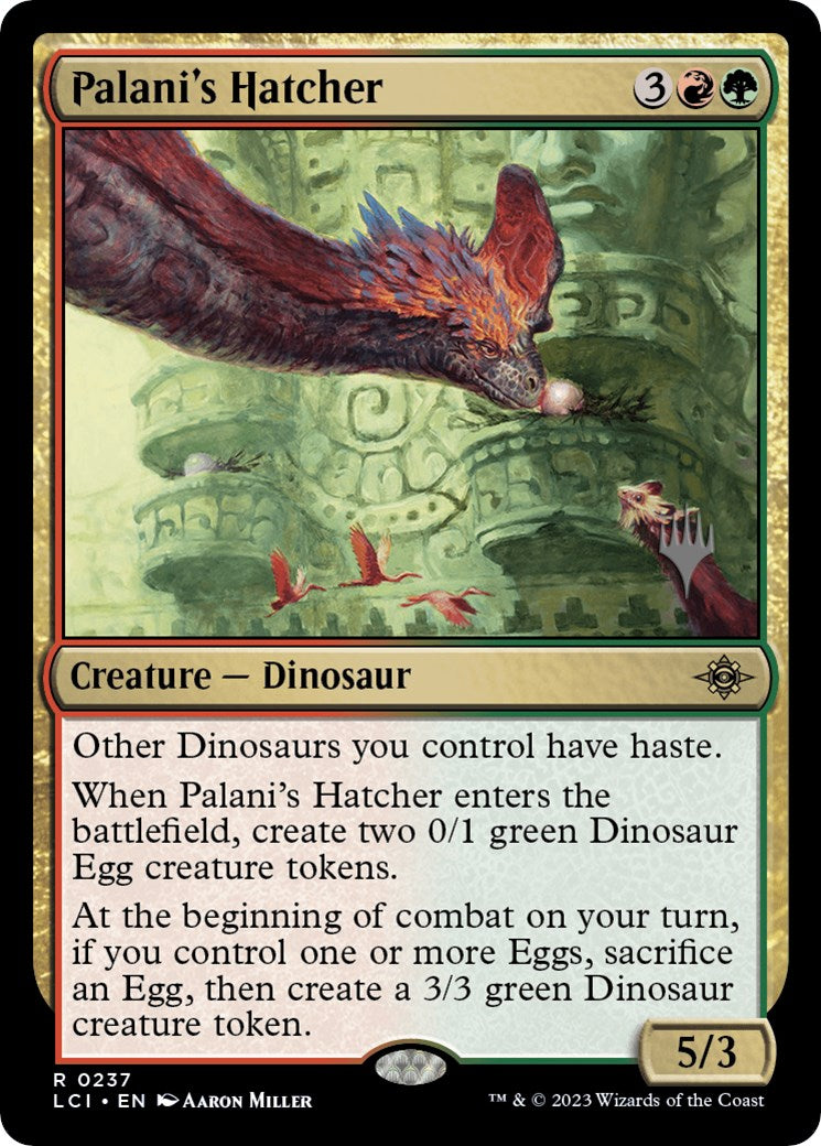 Palani's Hatcher (Promo Pack) [The Lost Caverns of Ixalan Promos] | Pegasus Games WI