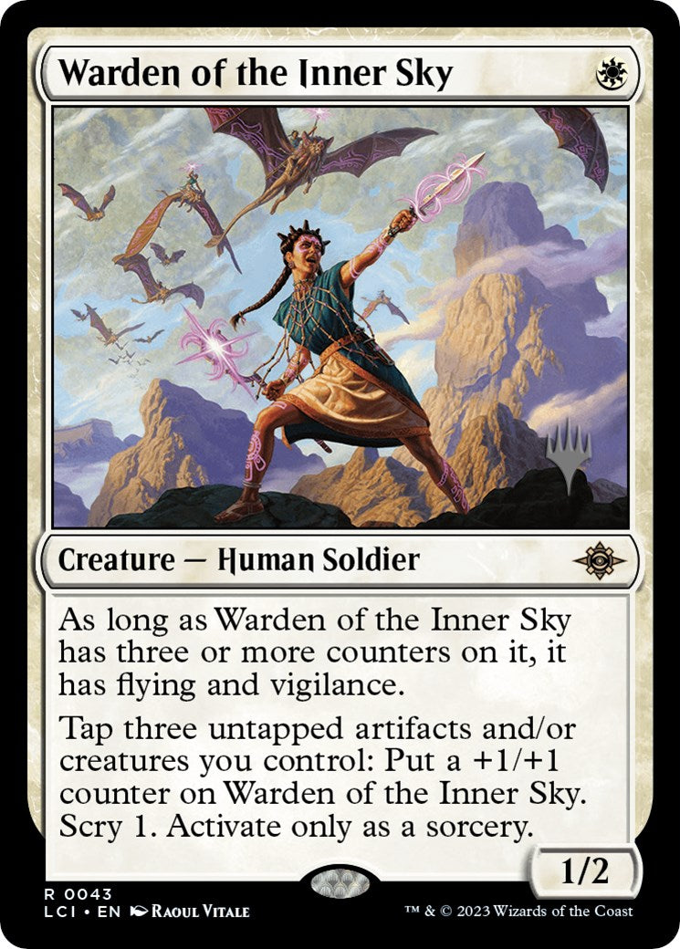 Warden of the Inner Sky (Promo Pack) [The Lost Caverns of Ixalan Promos] | Pegasus Games WI