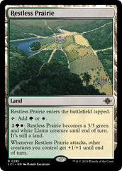 Restless Prairie (Promo Pack) [The Lost Caverns of Ixalan Promos] | Pegasus Games WI