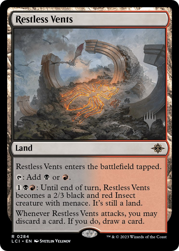 Restless Vents (Promo Pack) [The Lost Caverns of Ixalan Promos] | Pegasus Games WI