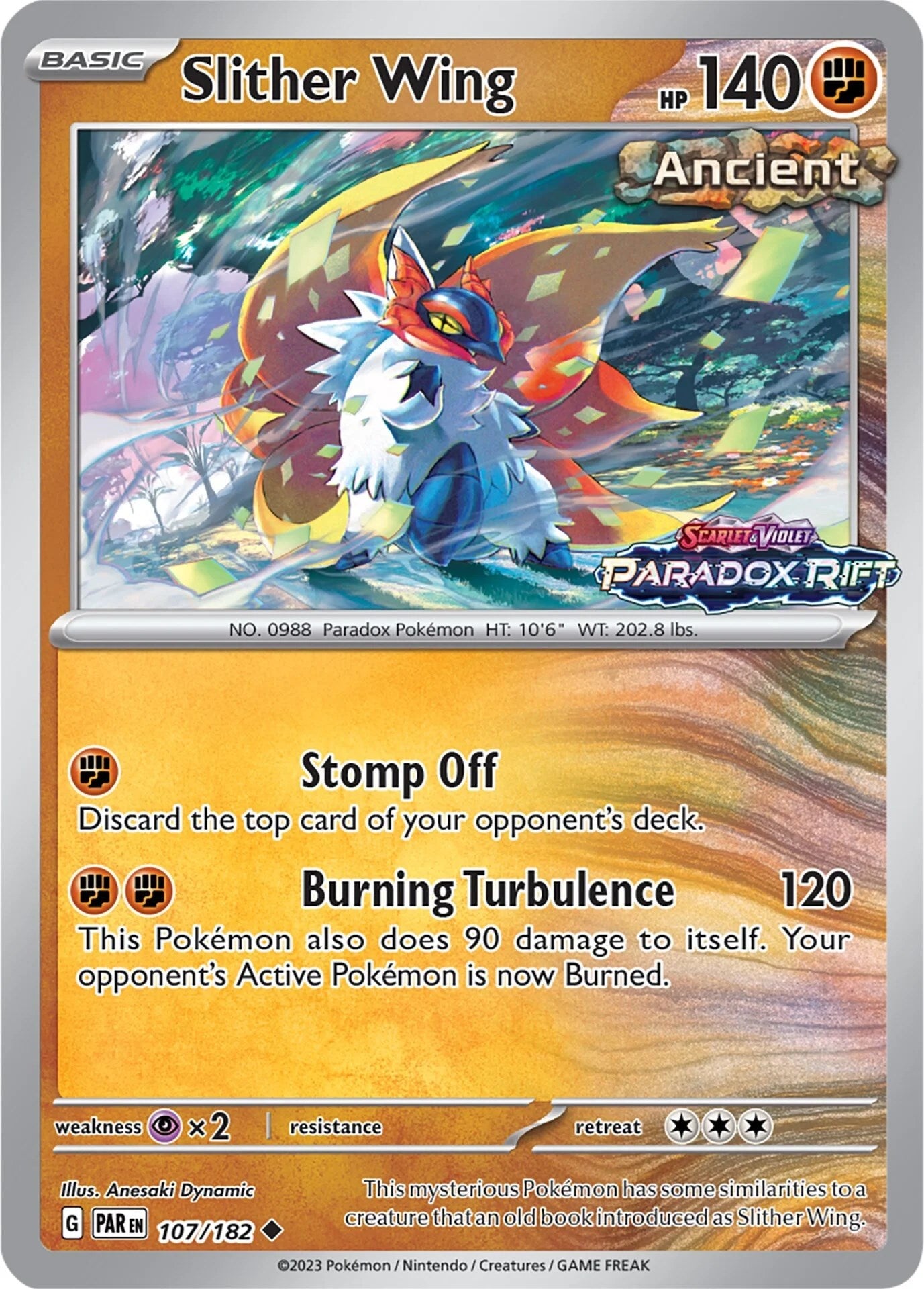 Slither Wing (107/182) (Store Exclusive Promo) [Miscellaneous Cards] | Pegasus Games WI