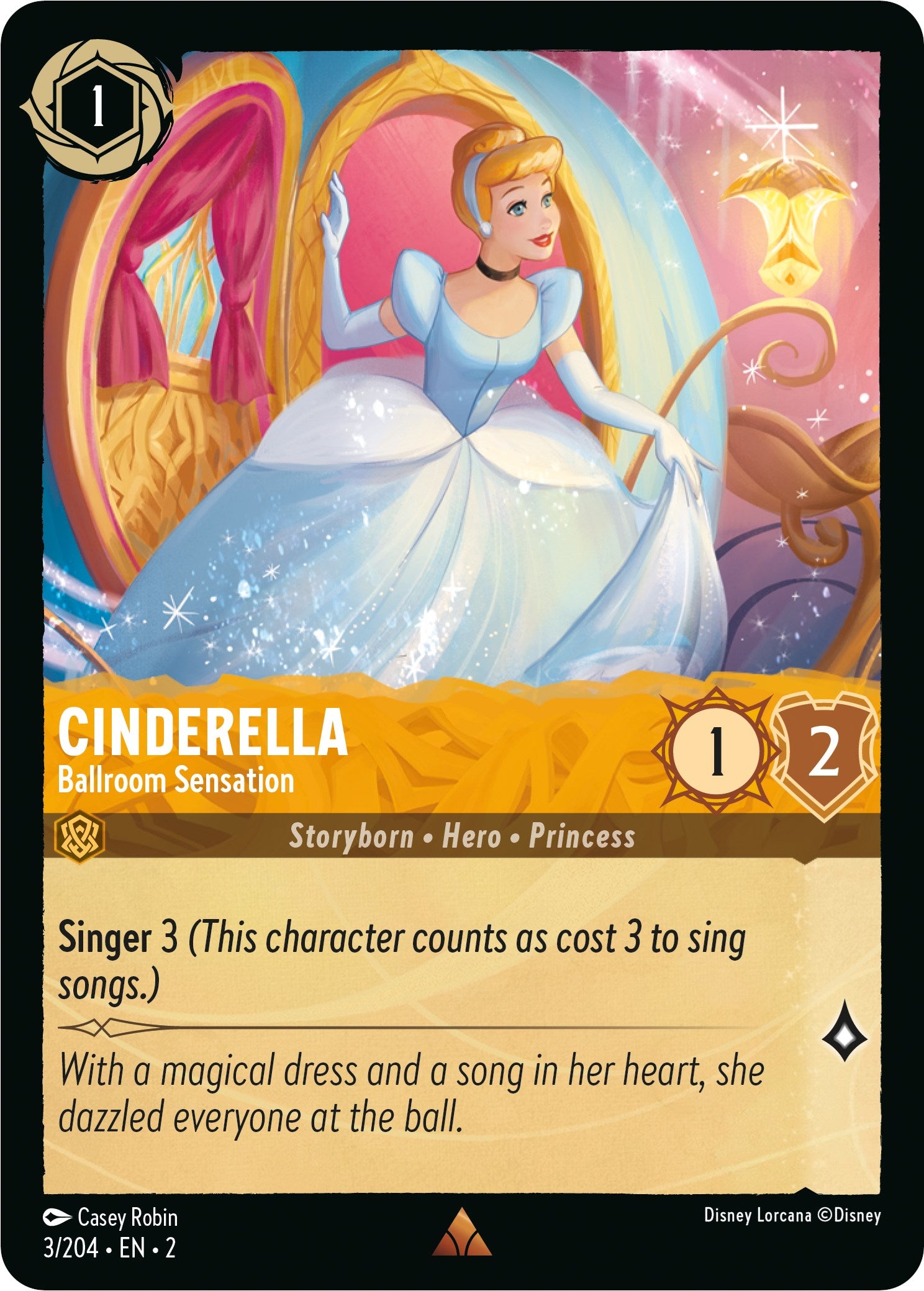 Cinderella - Ballroom Sensation (3/204) [Rise of the Floodborn] | Pegasus Games WI
