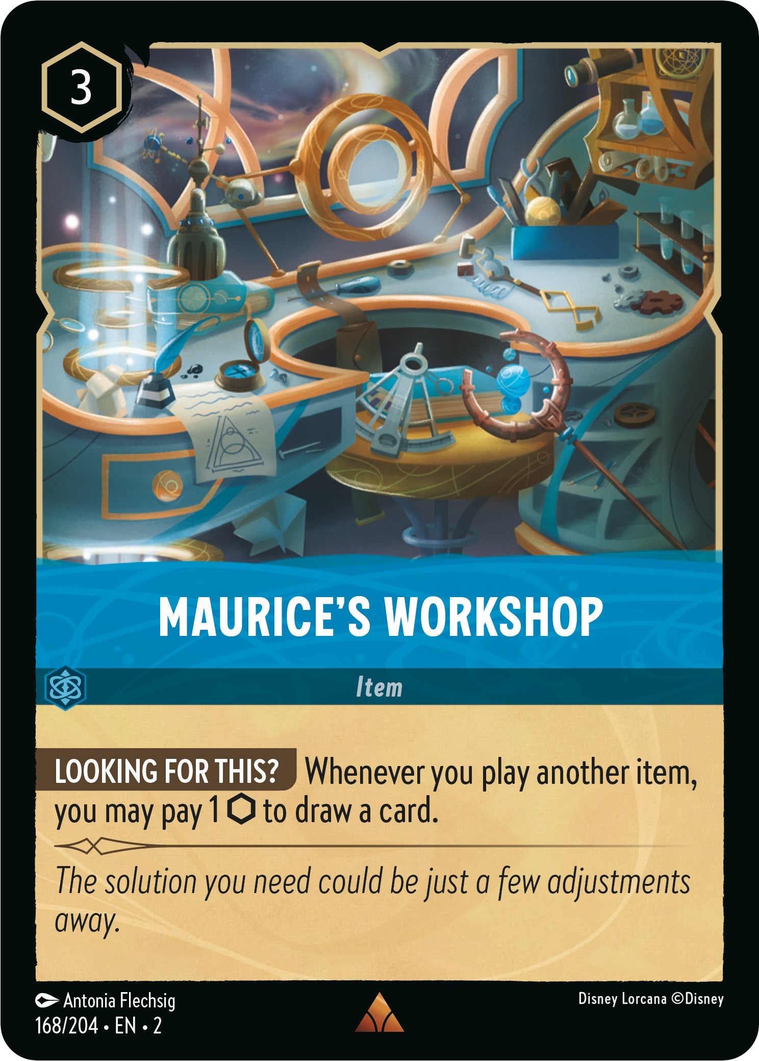 Maurice's Workshop (168/204) [Rise of the Floodborn] | Pegasus Games WI