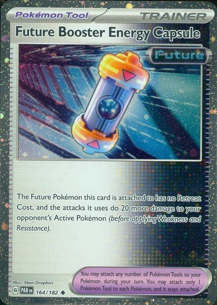 Future Booster Energy Capsule (164/182) (Cosmos Holo) [Scarlet & Violet: Paradox Rift] | Pegasus Games WI