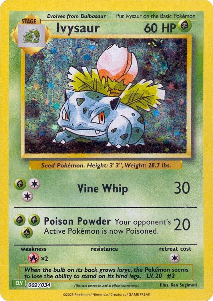 Ivysaur [Trading Card Game Classic] | Pegasus Games WI