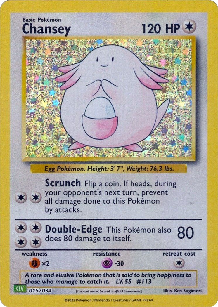 Chansey [Trading Card Game Classic] | Pegasus Games WI