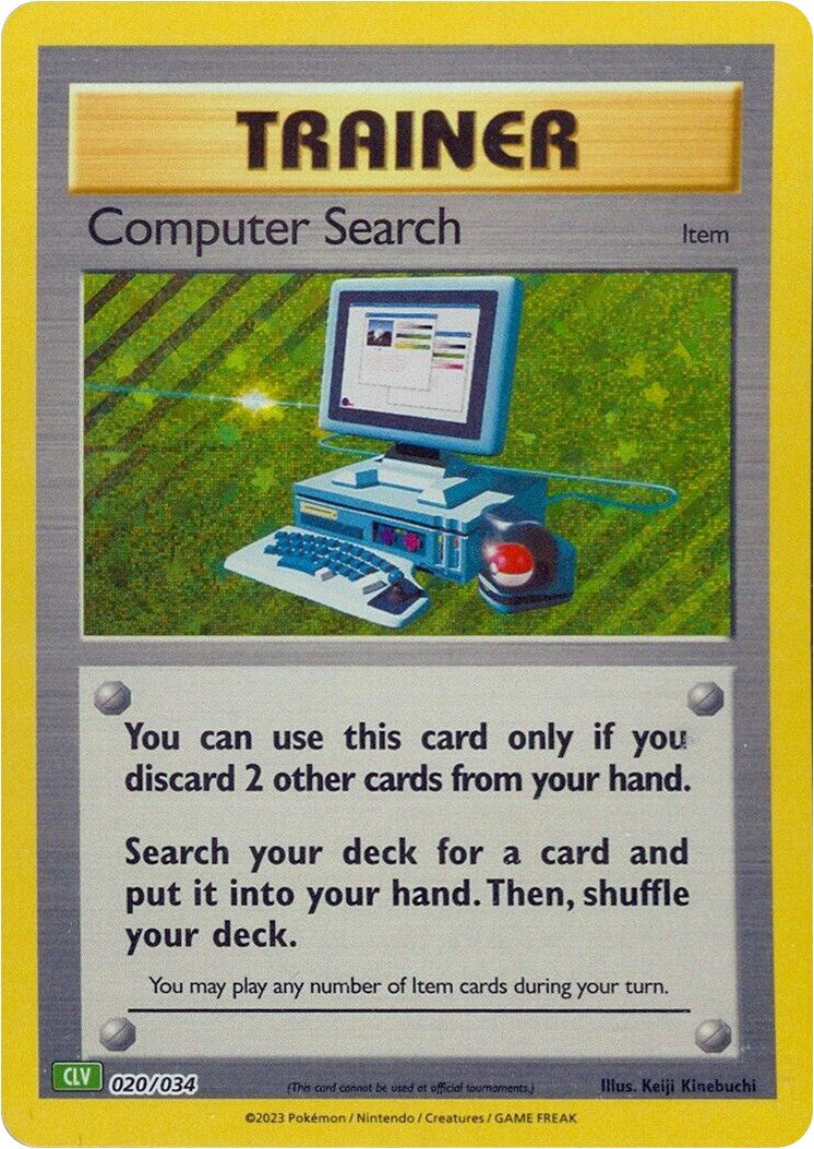 Computer Search (CLV) [Trading Card Game Classic] | Pegasus Games WI