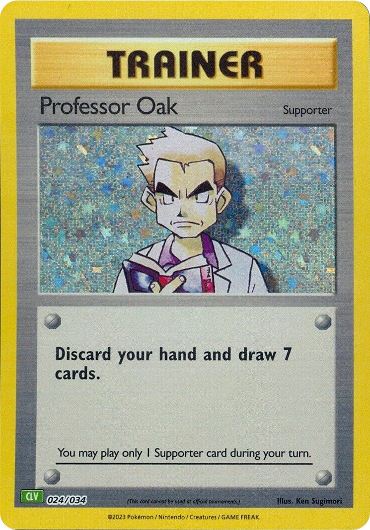 Professor Oak (CLV) [Trading Card Game Classic] | Pegasus Games WI