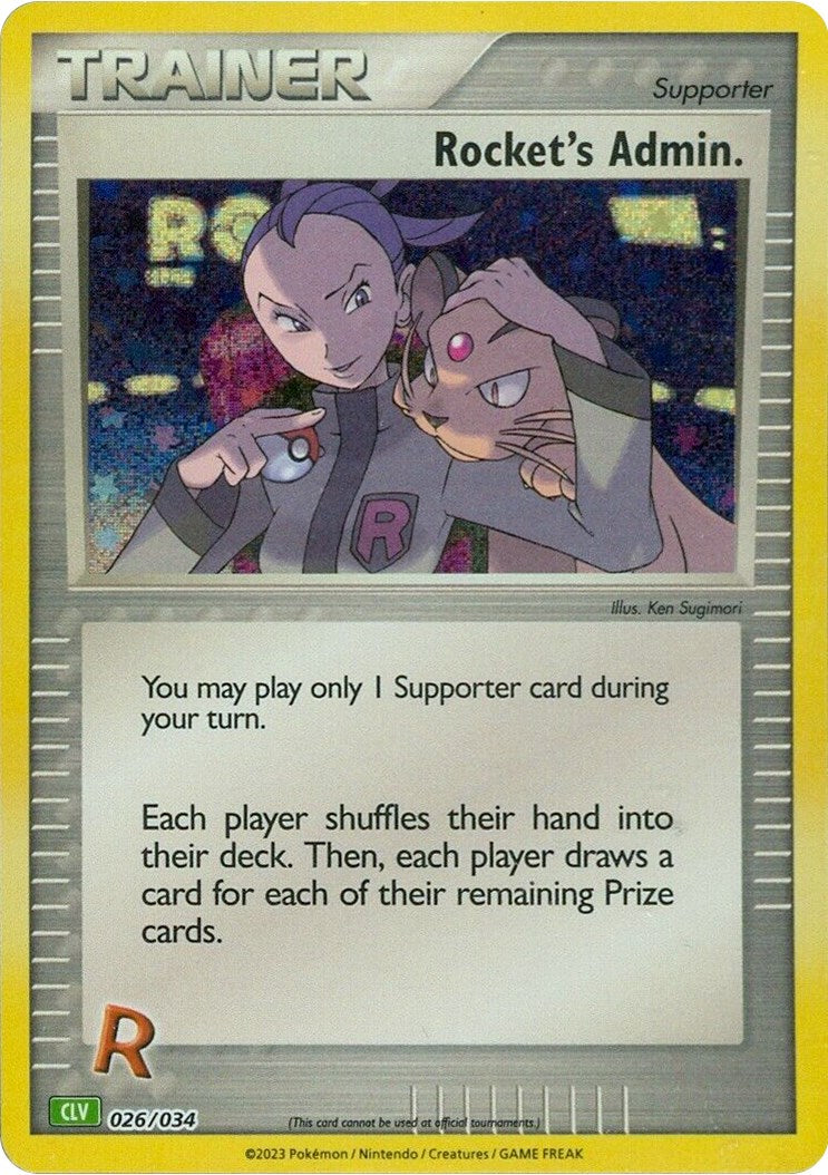 Rocket's Admin. (CLV) [Trading Card Game Classic] | Pegasus Games WI