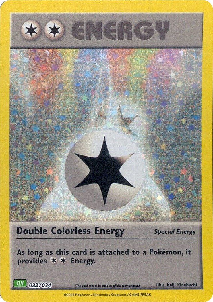 Double Colorless Energy [Trading Card Game Classic] | Pegasus Games WI