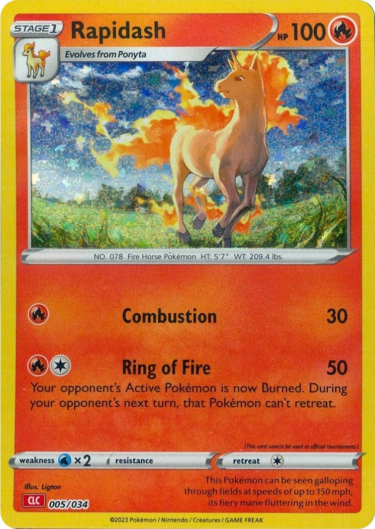 Rapidash [Trading Card Game Classic] | Pegasus Games WI