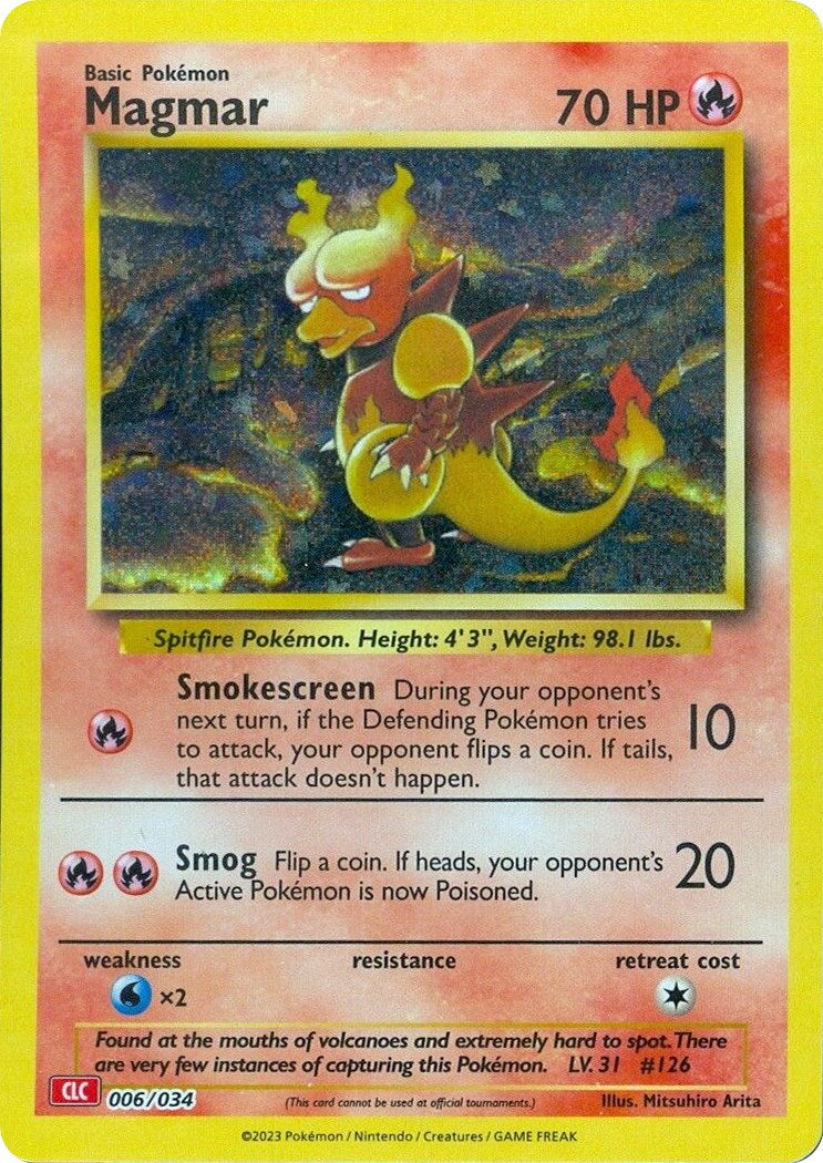Magmar [Trading Card Game Classic] | Pegasus Games WI