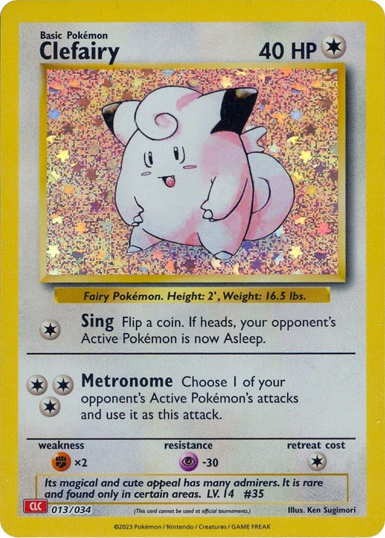 Clefairy [Trading Card Game Classic] | Pegasus Games WI